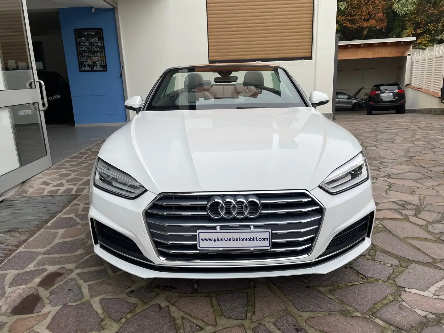 Audi A5 A5 Cabrio 40 2.0 tdi Sport 190cv s-tronic S LINE Bianco - 2