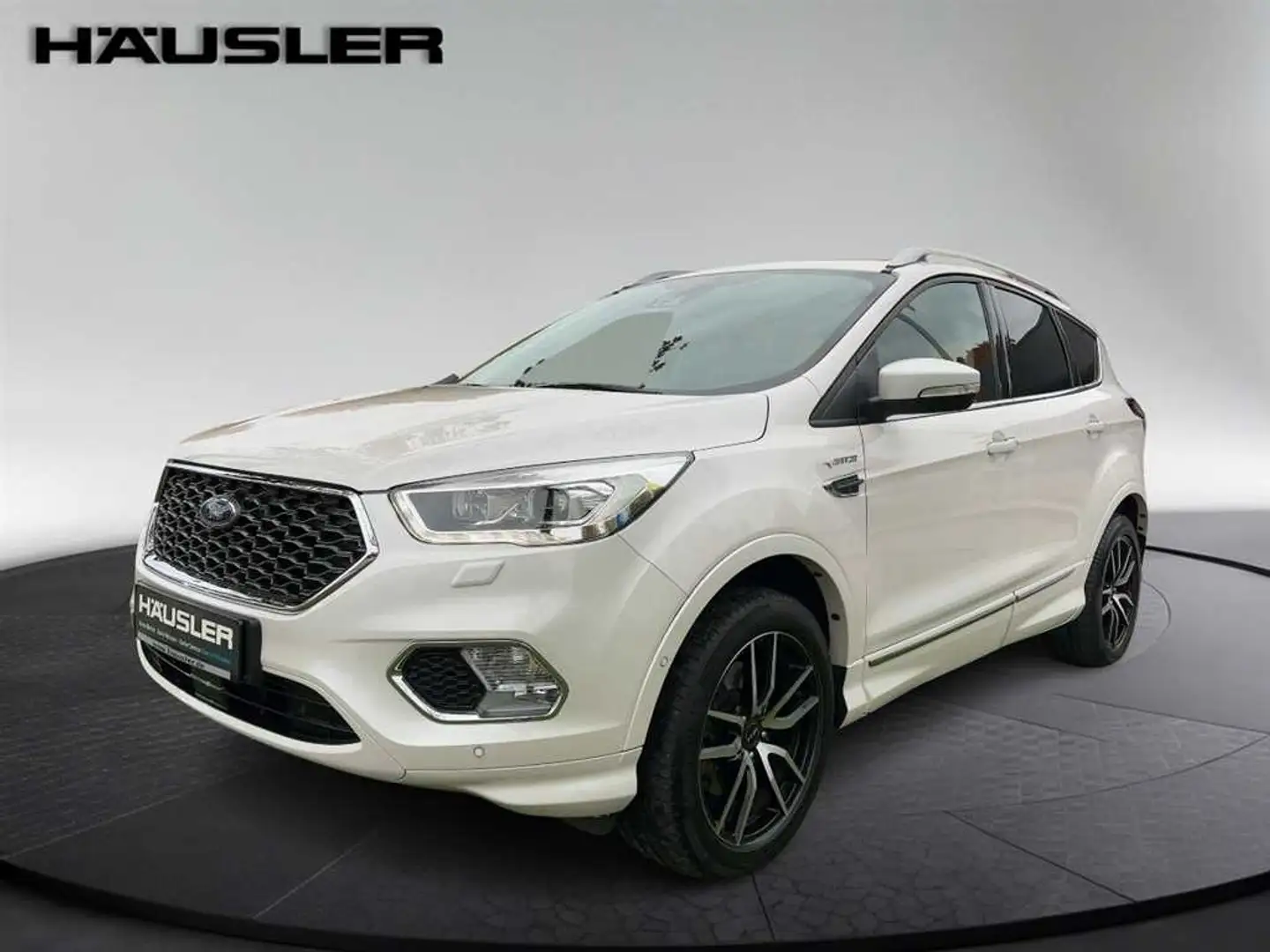 Ford Kuga 2.0 Turbo Vignale*Leder*Schiebedach*Kamera* Blanc - 1