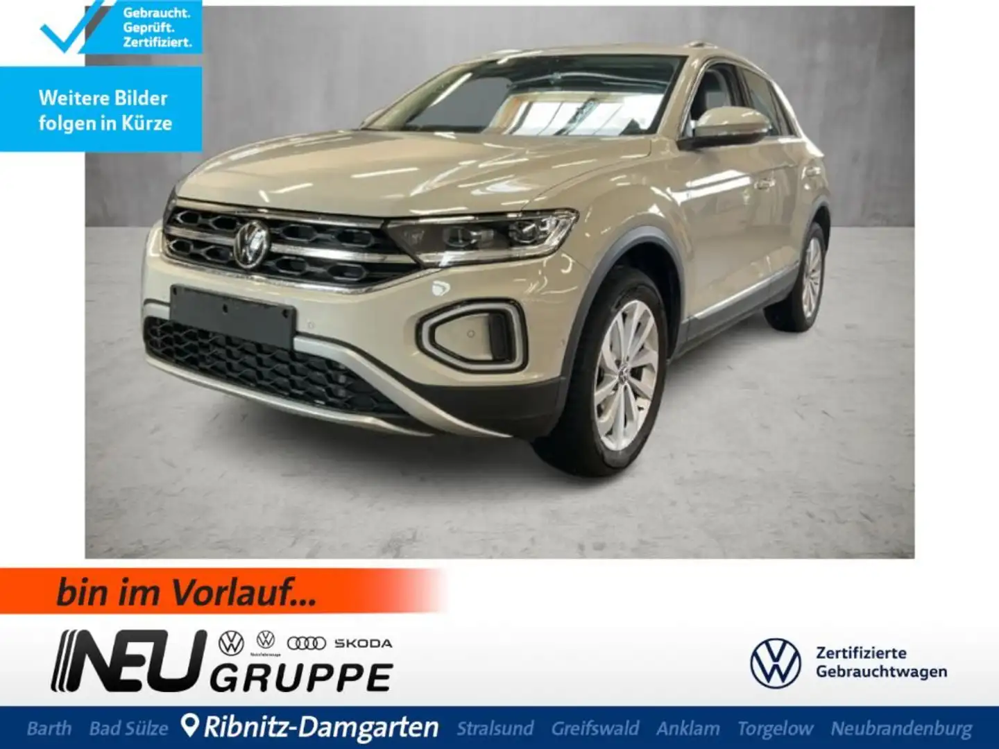Volkswagen T-Roc T-ROC Style 1.5 TSI DSG Kamera Easy Open ACC Grau - 1