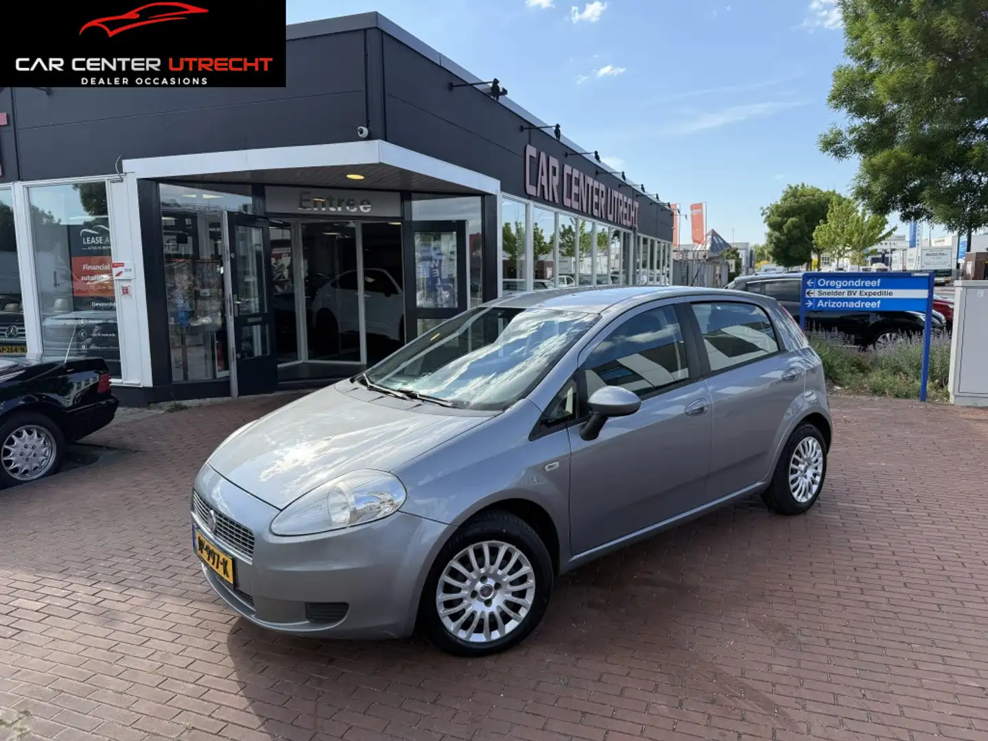 Fiat Punto Evo 1.3-16V Turbodiesel | 5drs | airco | trekhaak | Szary - 1