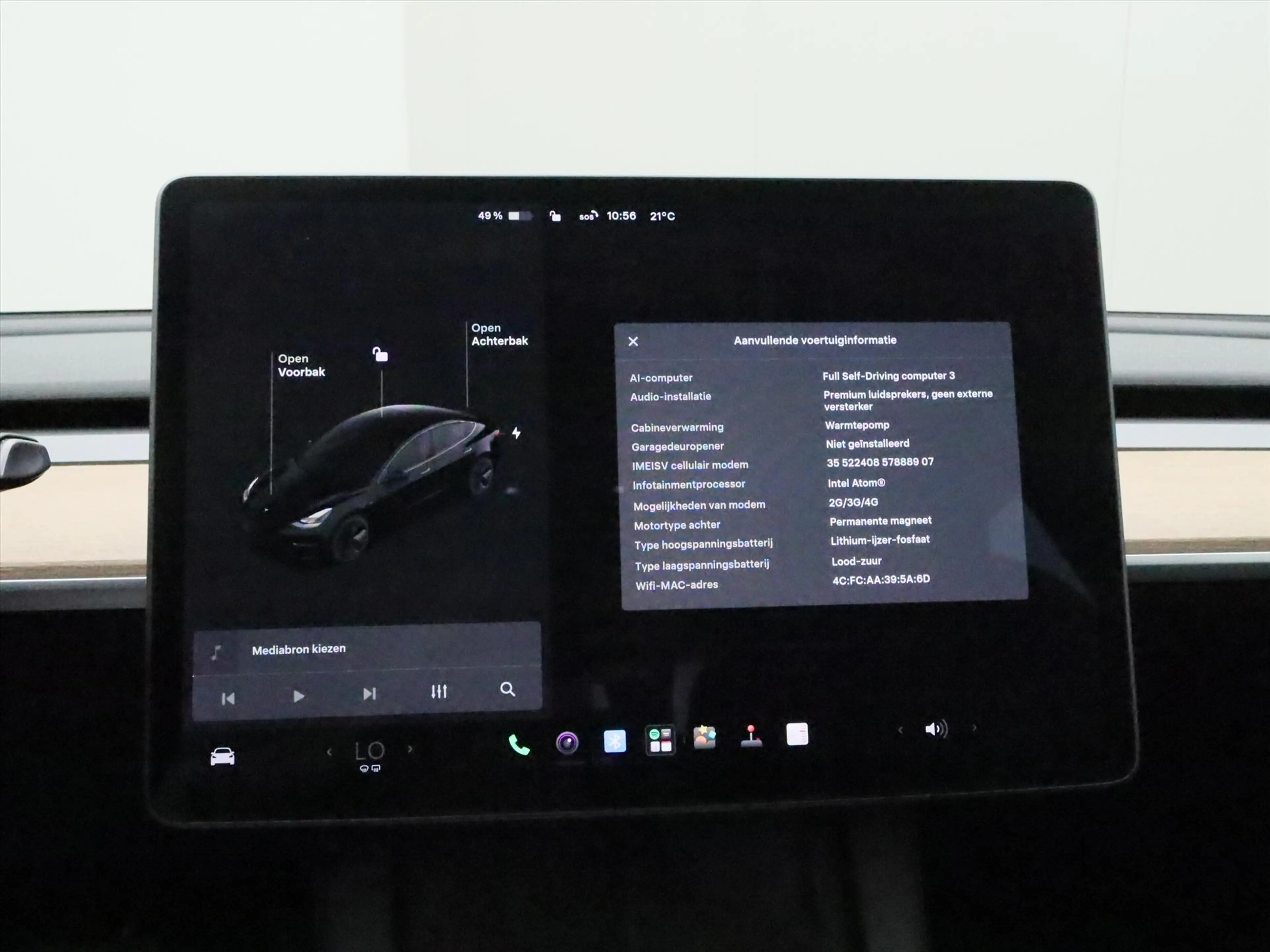 Tesla Model 3 Standard RWD Plus 89.3% SoH FACELIFT [ LFP-ACCU+WA — photo 27