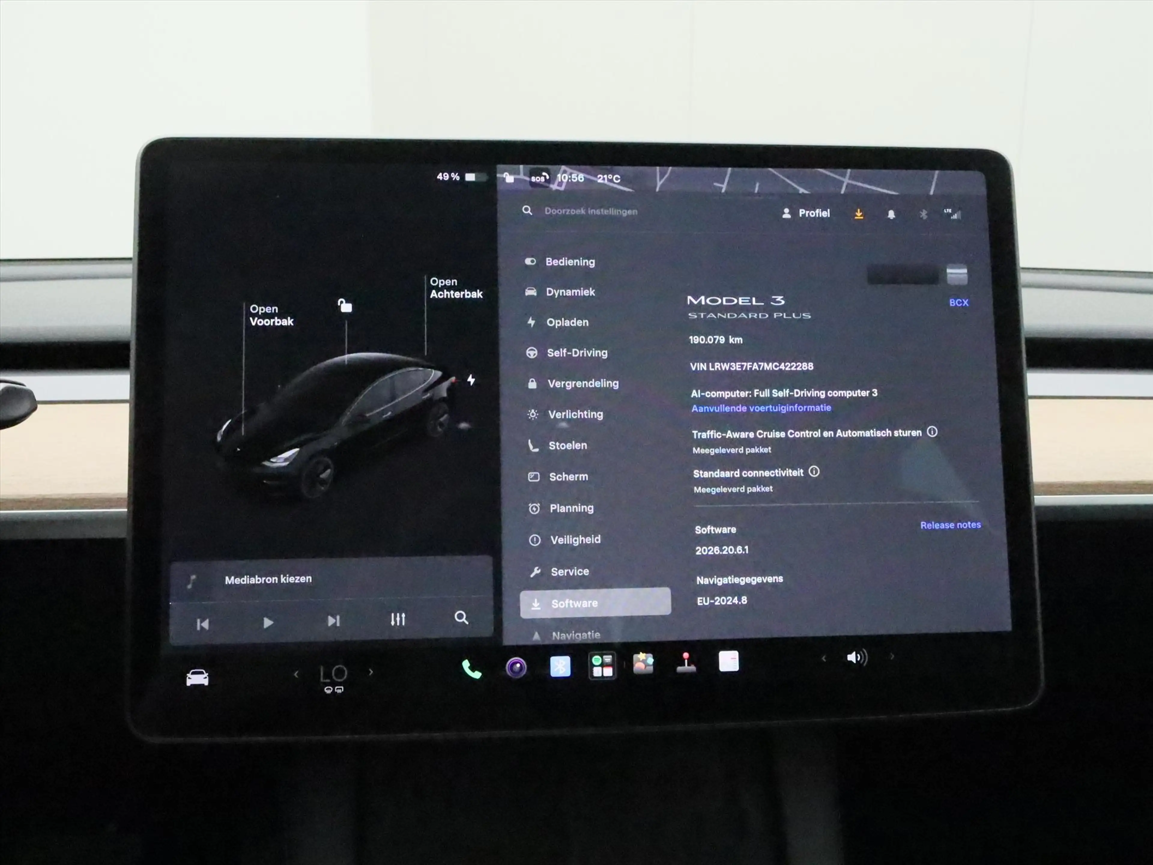 Tesla Model 3 Standard RWD Plus 89.3% SoH FACELIFT [ LFP-ACCU+WA — photo 26