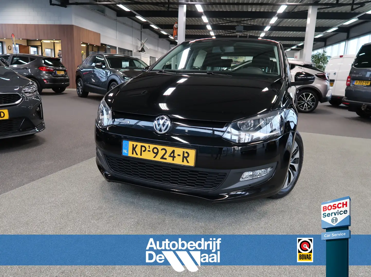 Volkswagen Polo Plus 1.0 TSi 95pk Executive 5-drs. CARPLAY/NAVI/AIRCO/C Zwart - 1