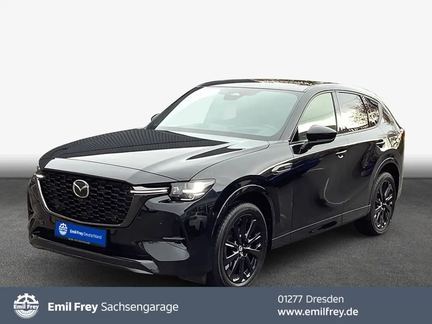 Mazda CX-60 e-SKYACTIV-D 254 M HYBRID AWD HOMURA 187 kW, Negro - 1