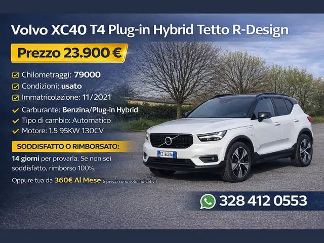 Volvo XC40 XC40 T4 Plug-in Hybrid Tetto R-Design
