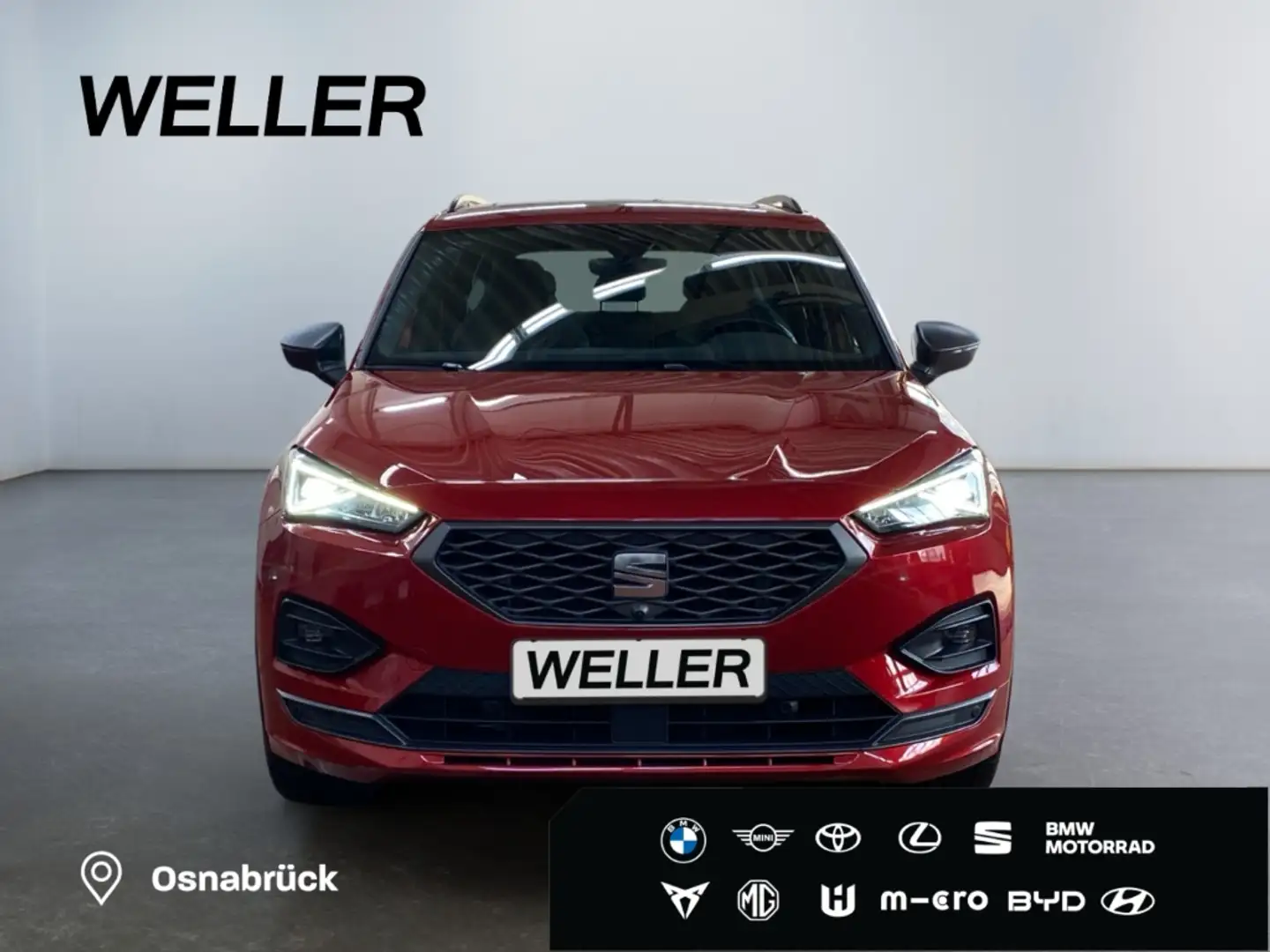 SEAT Tarraco 1.4 e-Hybrid DSG FR *LED*Pano*4x SHZ*360* Rot - 2