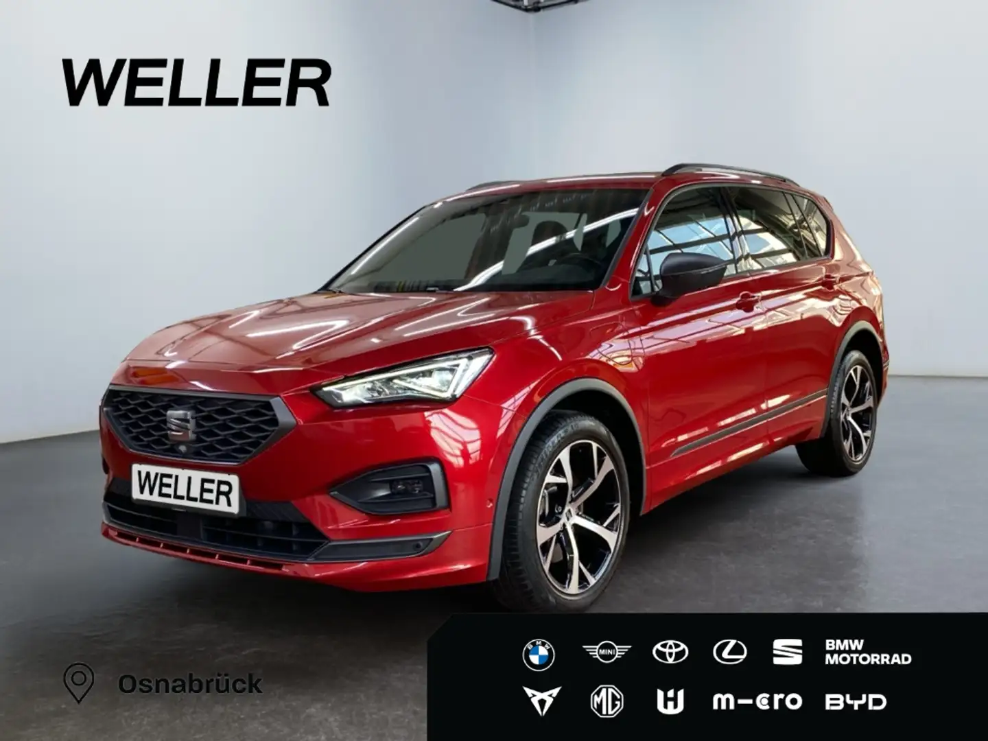 SEAT Tarraco 1.4 e-Hybrid DSG FR *LED*Pano*4x SHZ*360* Rot - 1