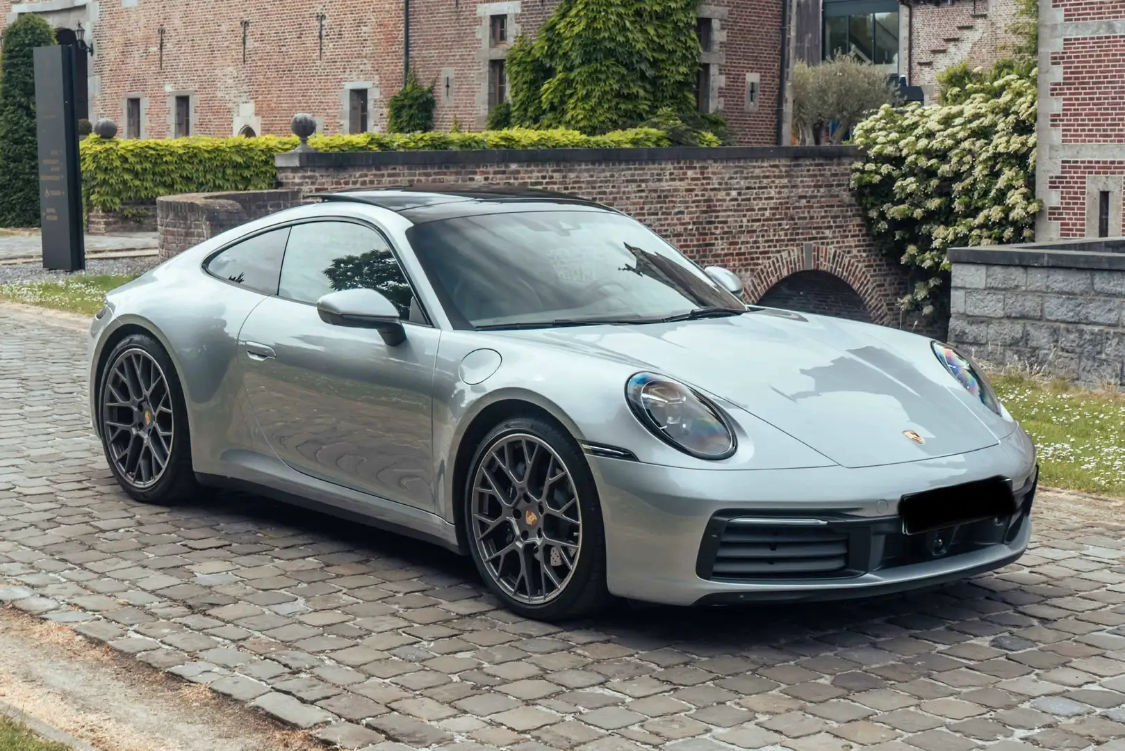 Porsche 992 911 Carrera 4 18-Way Matrix Lift ACC Sportuitlaat Zilver - 2