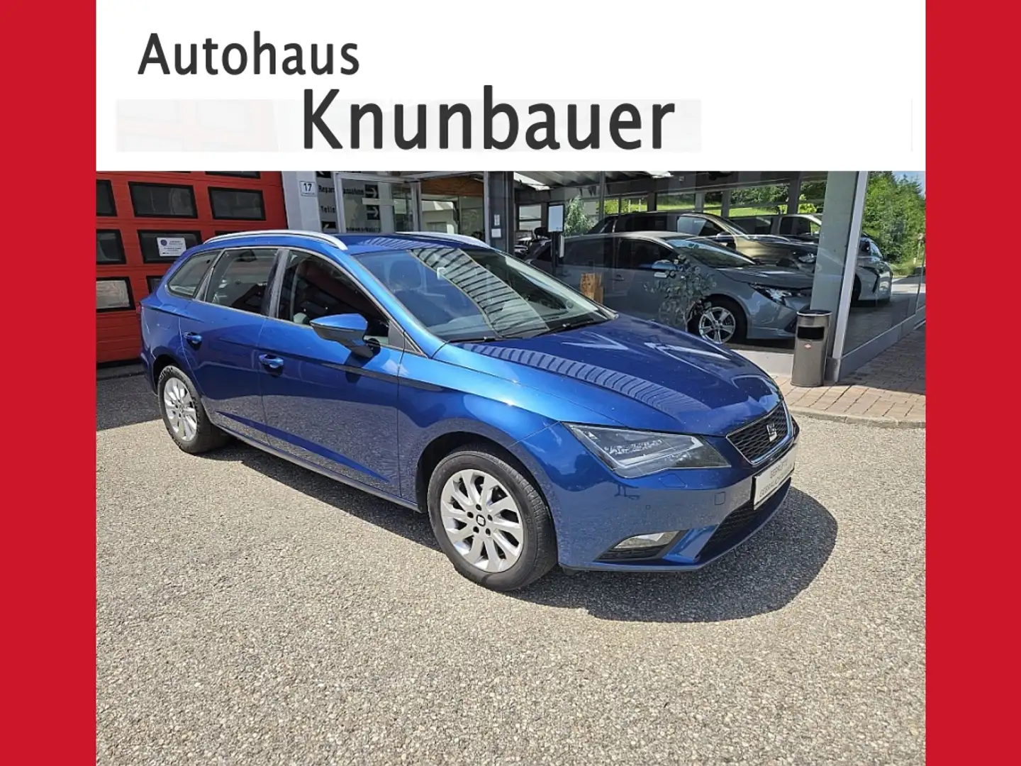 SEAT Leon ST Style 1,6 TDI CR Start-Stop DSG Blau - 1