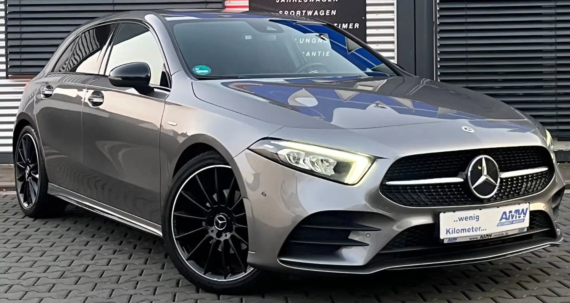 Mercedes-Benz A 180 A 180 AMG Night 2022 auto KAMERA APPLECARPLAY LED Grigio - 2