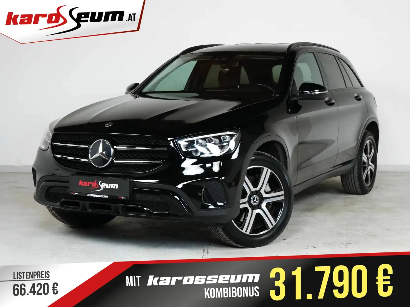 Mercedes-Benz GLC 300 e | PREMIUM SUV | 4Matic | Night Paket | AHK | Kam Schwarz - 1