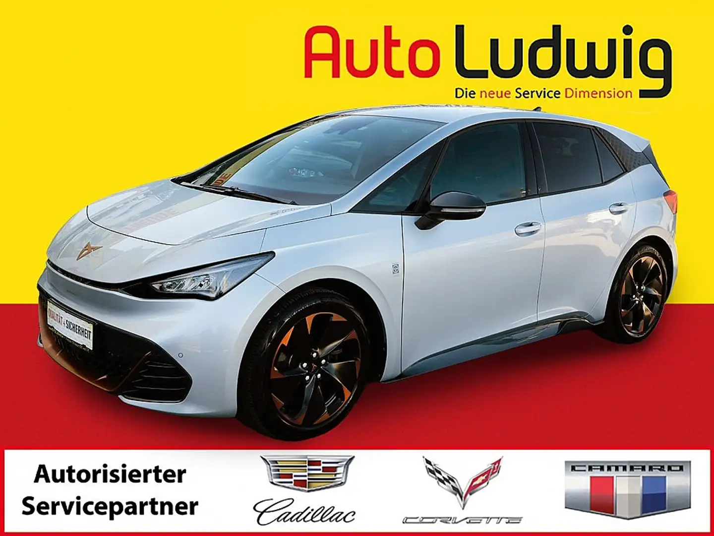 SEAT Cupra Born Alpha 58kWh*VIRTUAL DISPLAY*NAVI*LED... Silber - 1