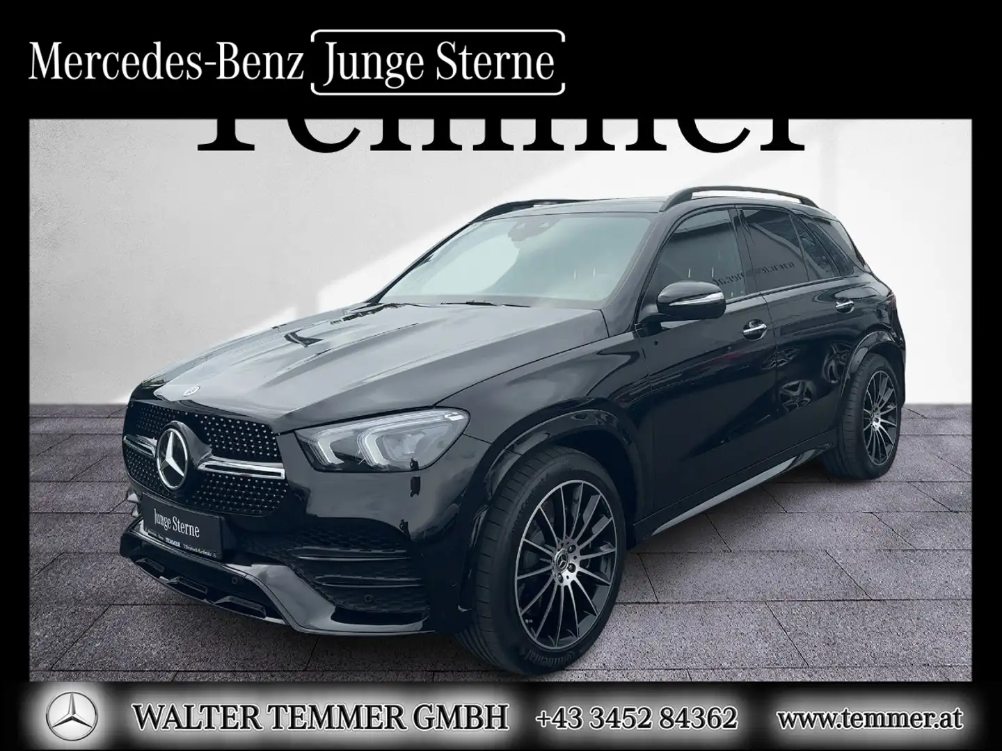 Mercedes-Benz GLE 350 e 4M AMG NP€105000 Premium Plus*Pano*Airm Black - 1