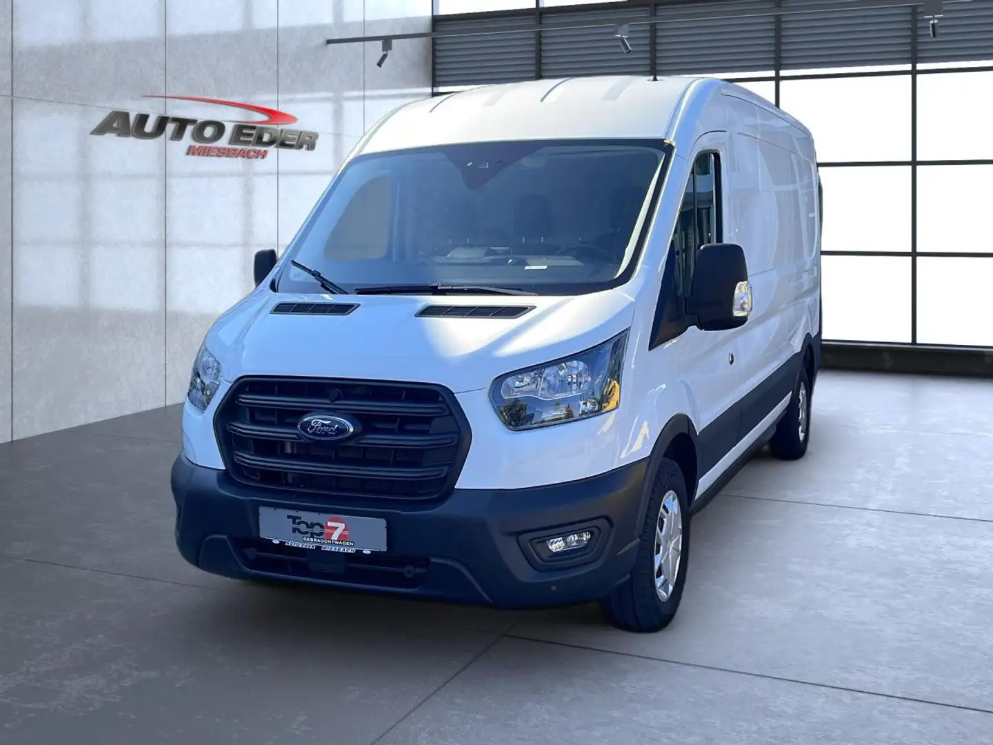 Ford Transit 350 L3 Trend Klima AHK ZV Blanc - 2