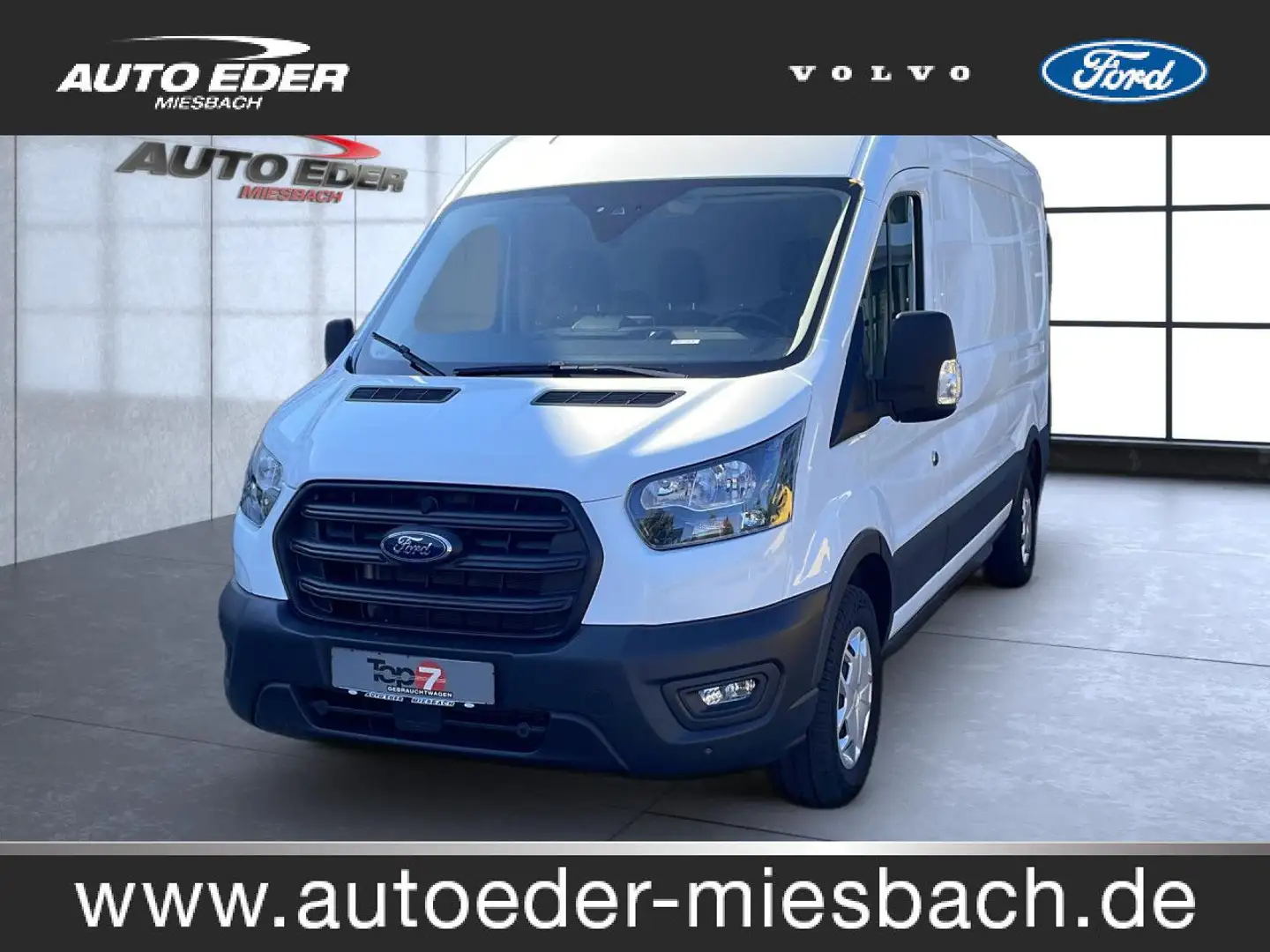 Ford Transit 350 L3 Trend Klima AHK ZV Blanc - 1