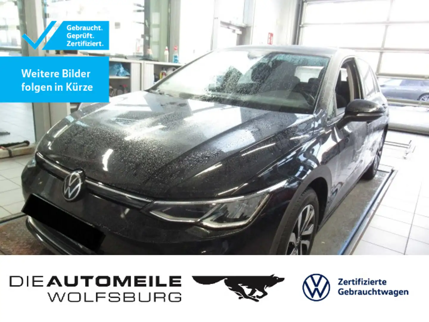 Volkswagen Golf 8 VIII 2.0 TDI DSG Active AHK/Rückkam/ACC Schwarz - 1