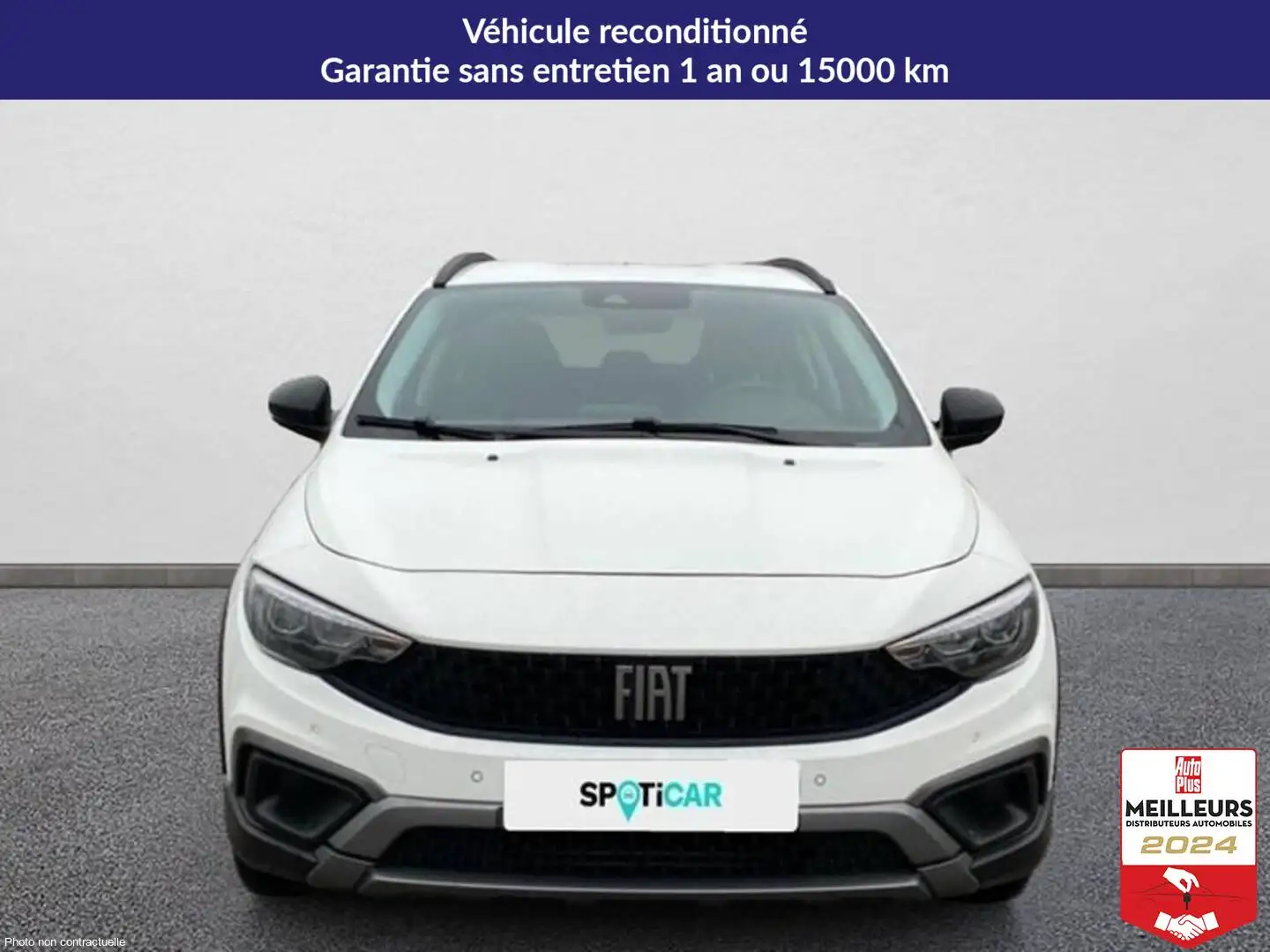 Fiat Tipo Cross 1.0 firefly turbo 100 ch s\u0026s Blanc - 2