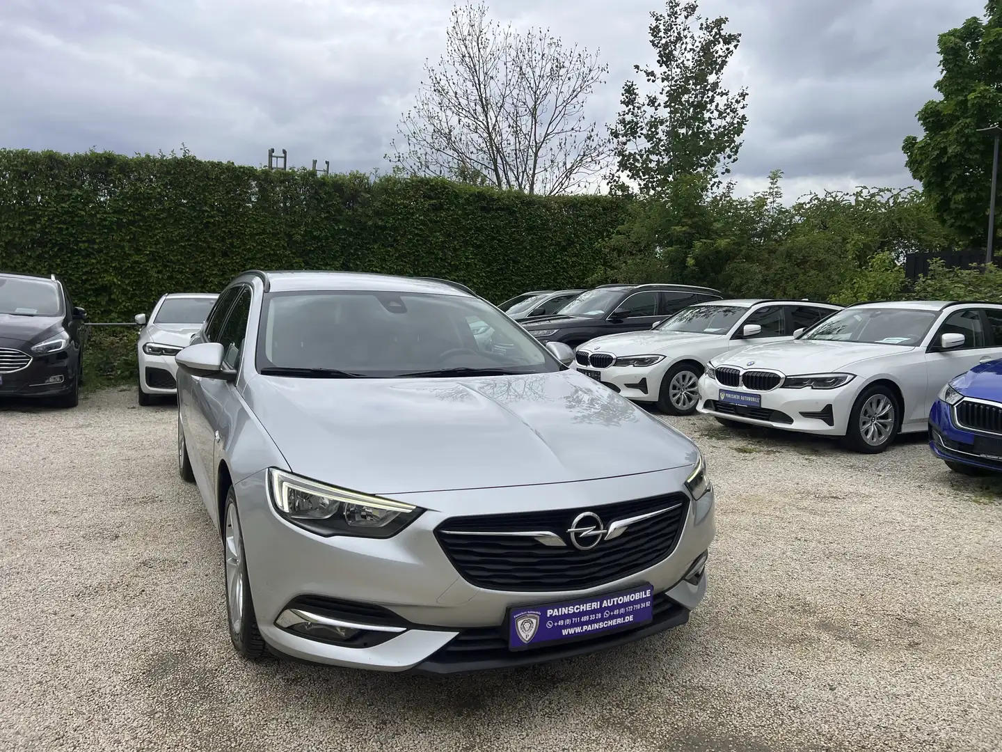 Opel Insignia B ST Edition KAMERA+AHK+NAVI+SPURASSIST+1HAND Silber - 1