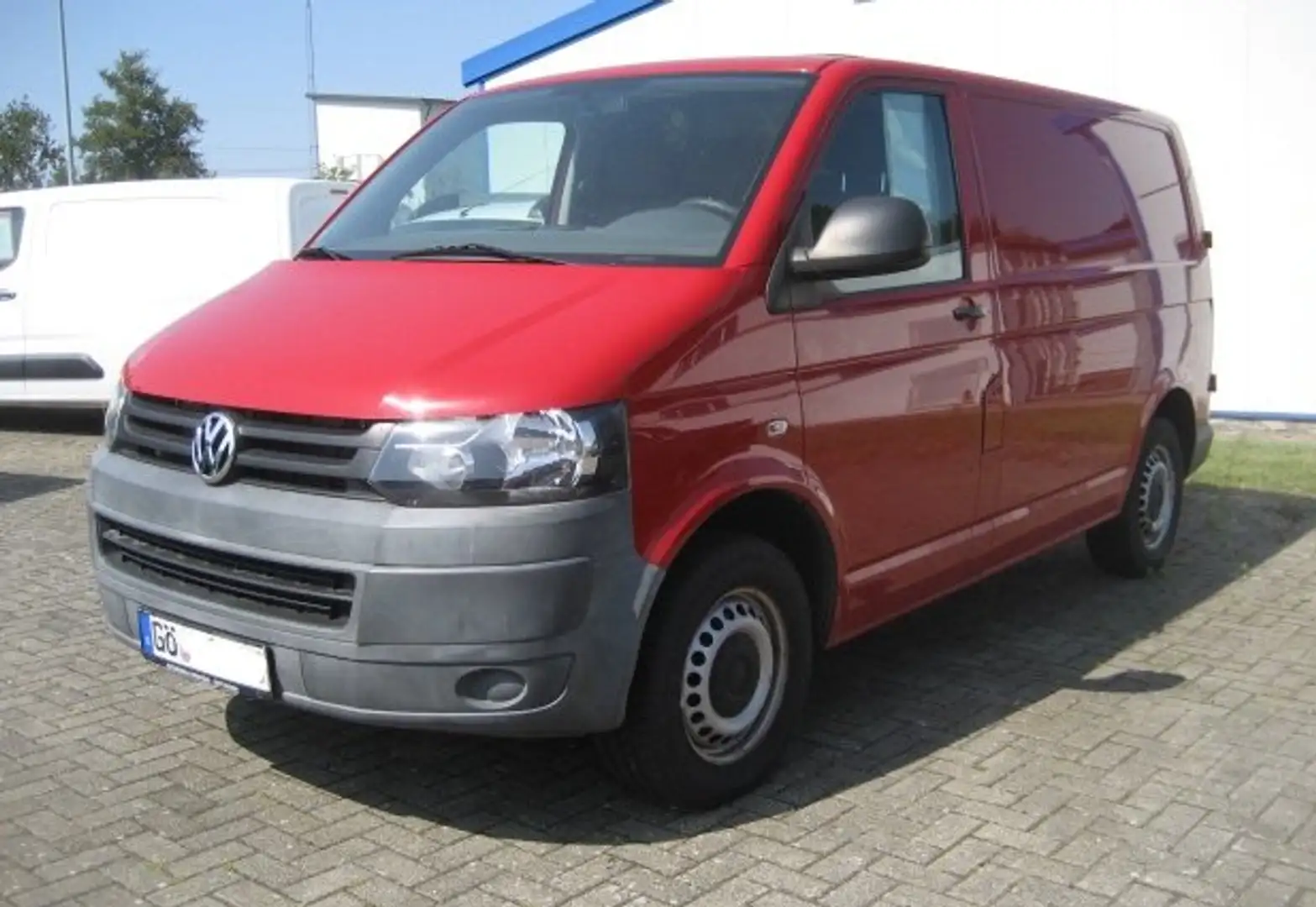 Volkswagen T5 Transporter Kasten Rot - 1