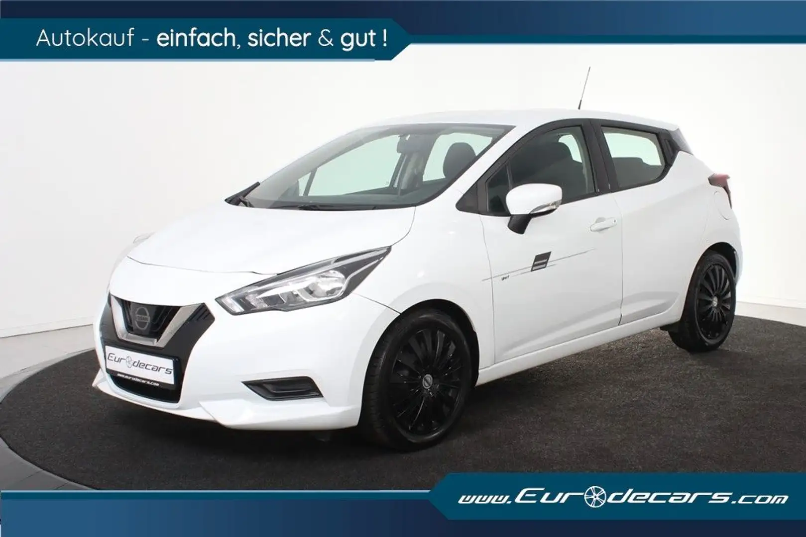 Nissan Micra 1.0 IG-T Sport *1.Hand*Klima*DAB*Tempomat* Weiß - 1