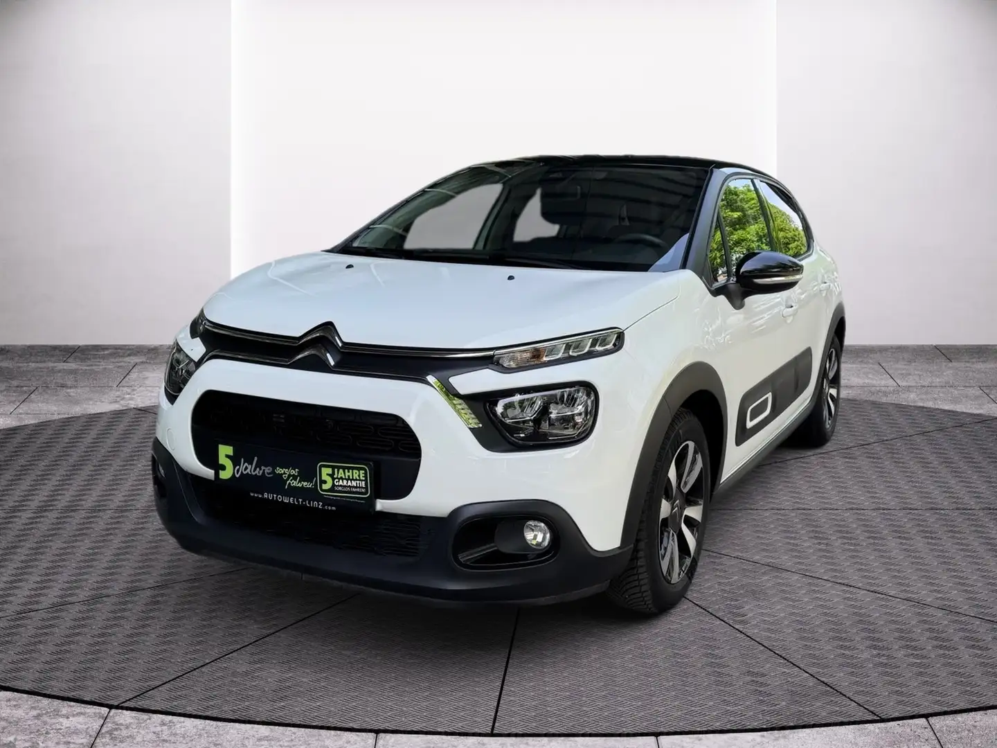 Citroen C3 1.2 PureTech 82 Max LED+Navi+PDC Weiß - 2