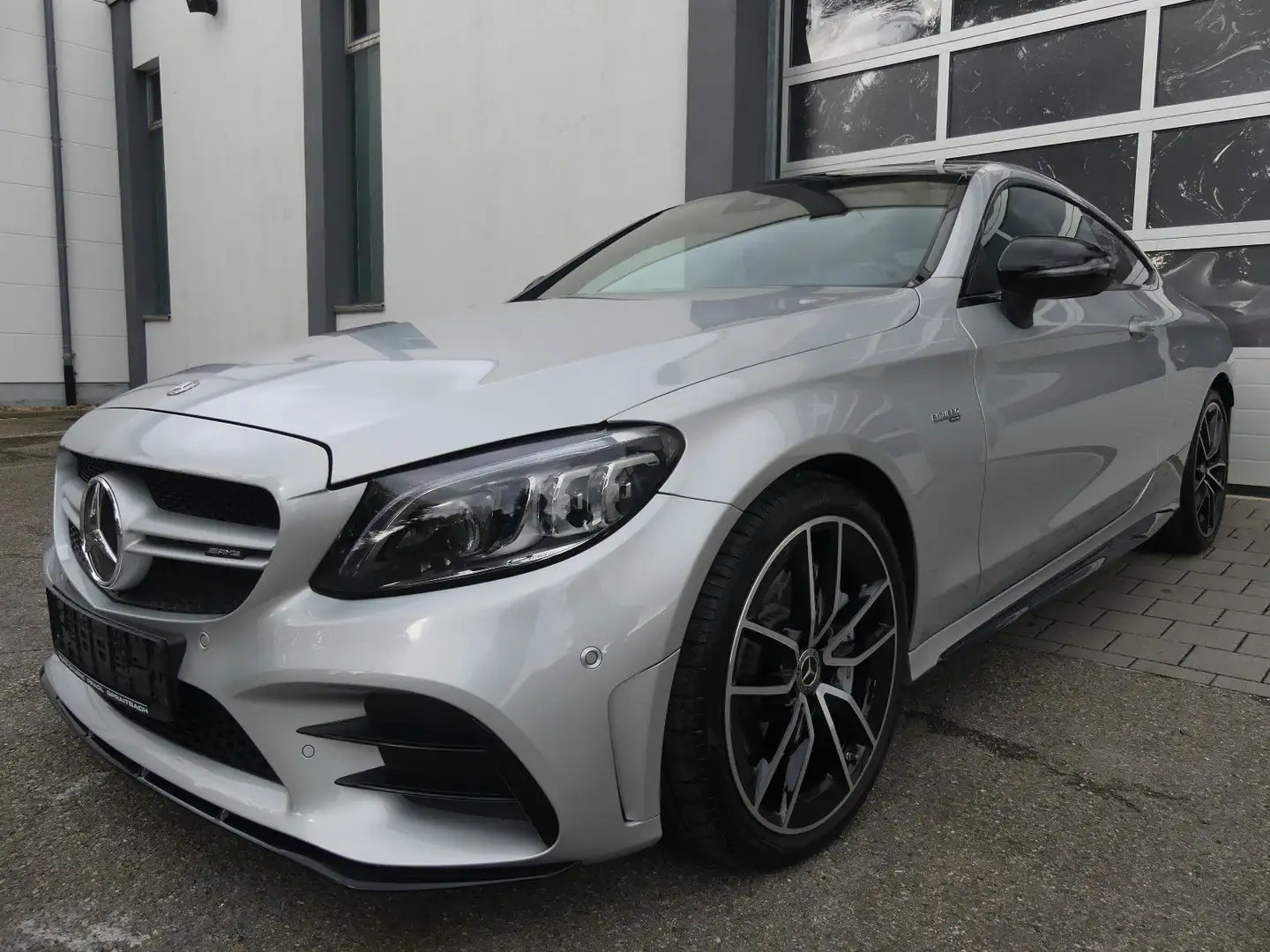Mercedes-Benz C 450 C 43 AMG 4M Coupe Multibeam/Virtual/Pano/Kamera Plateado - 1