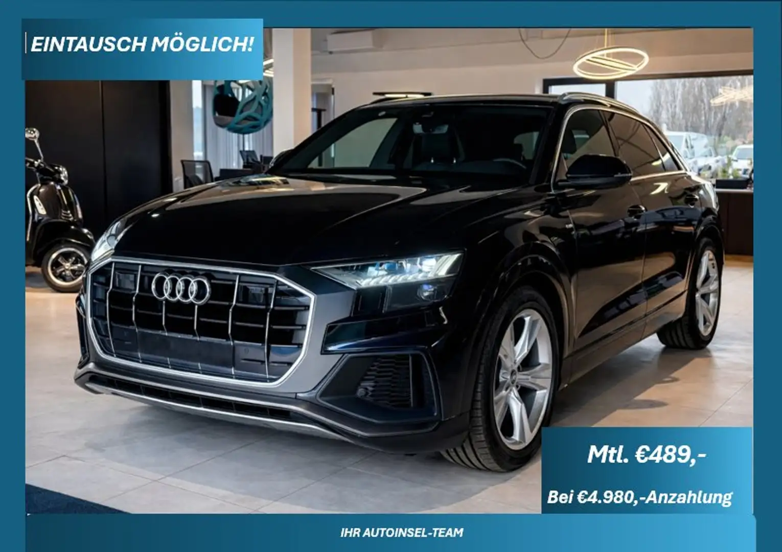 Audi Q8 Q8 21 Zoll+S-Line²+ACC Schwarz - 1