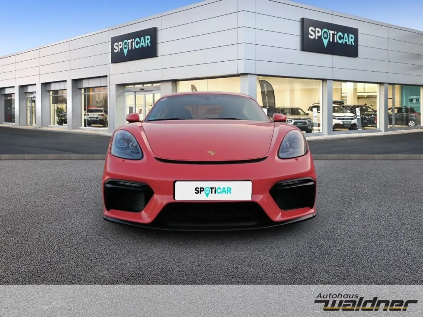 Porsche Cayman 718 GT4 Rouge - 2