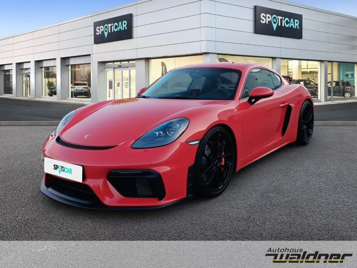 Porsche Cayman 718 GT4 Rouge - 1