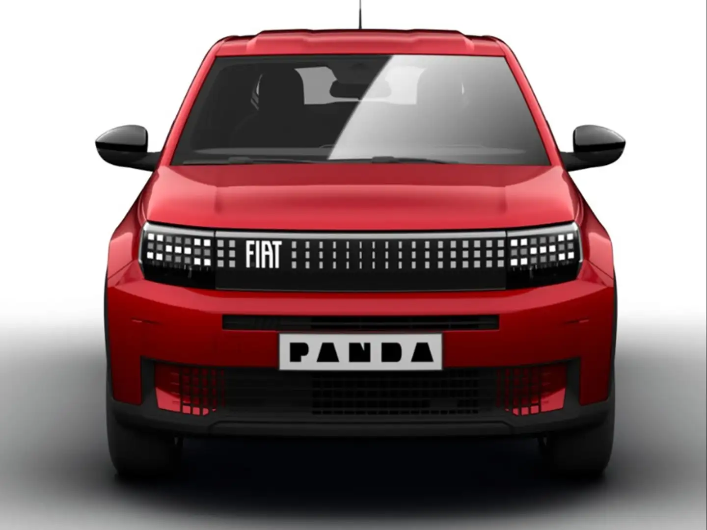 Fiat Grande Panda RED Sonderleasing 149 € OHNE Anzahlung 36 Monate, Червоний - 2