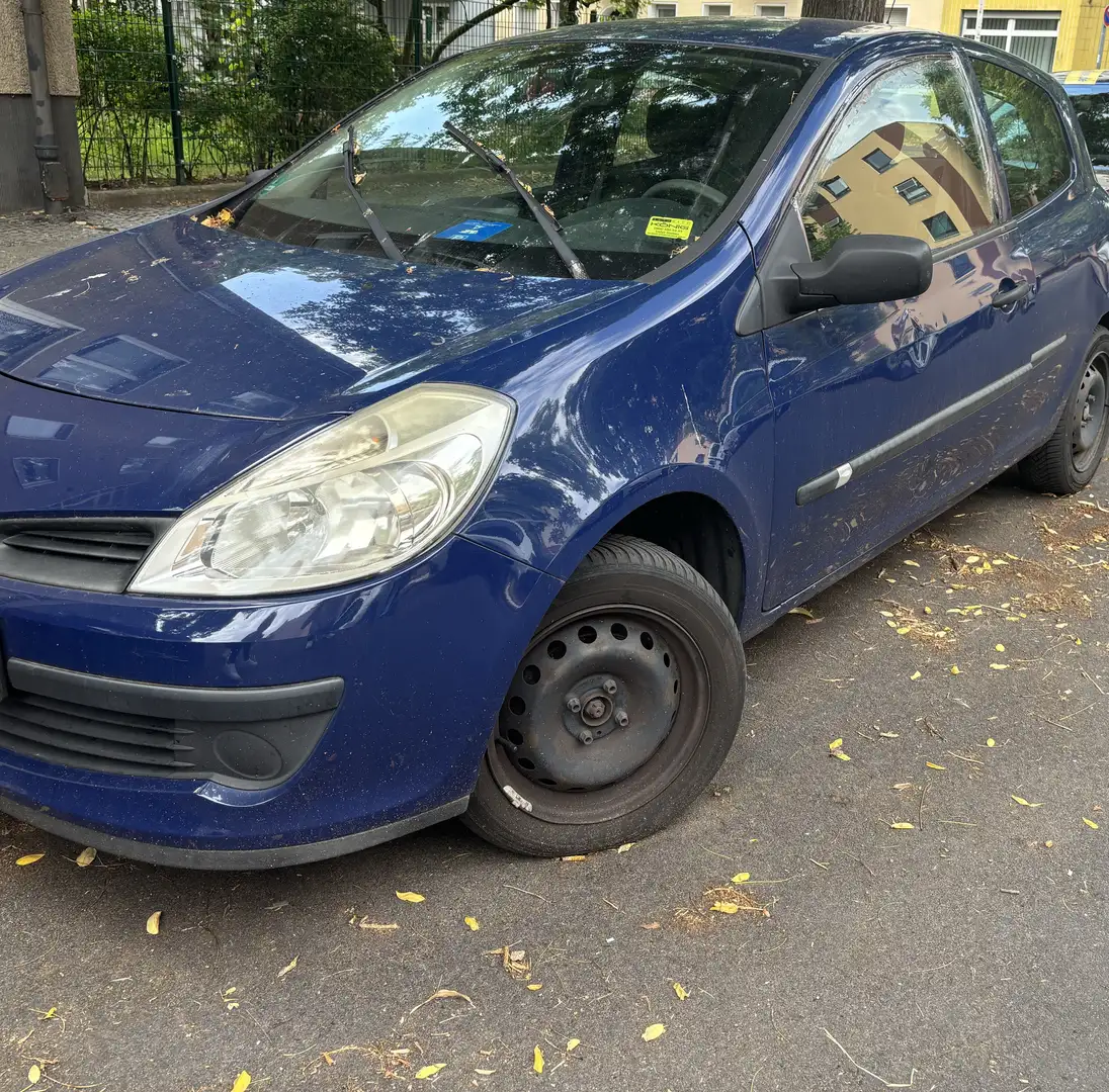 Renault Coupe Clio 3 Bleu - 1