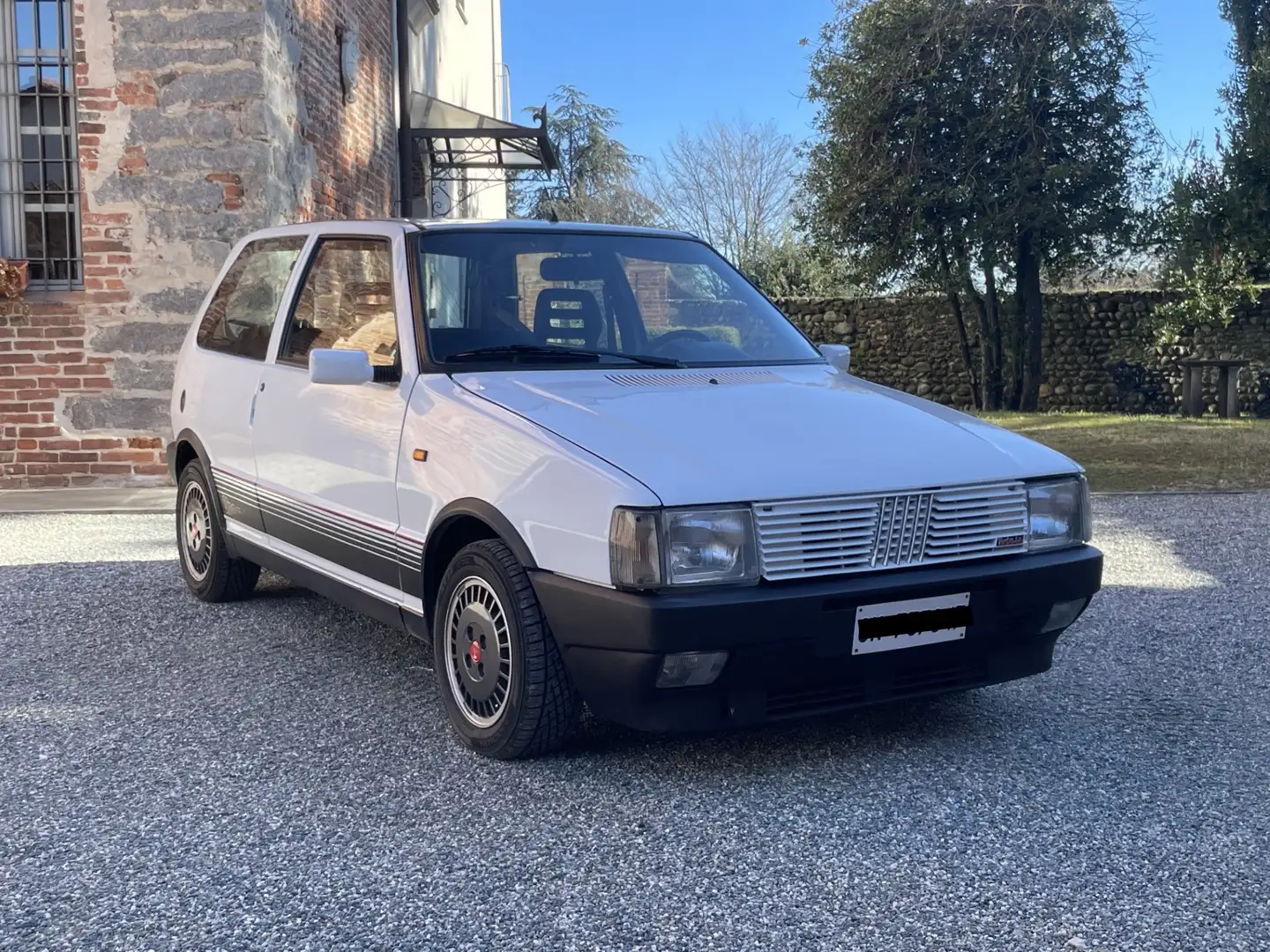 Fiat Uno Turbo Blanco - 1