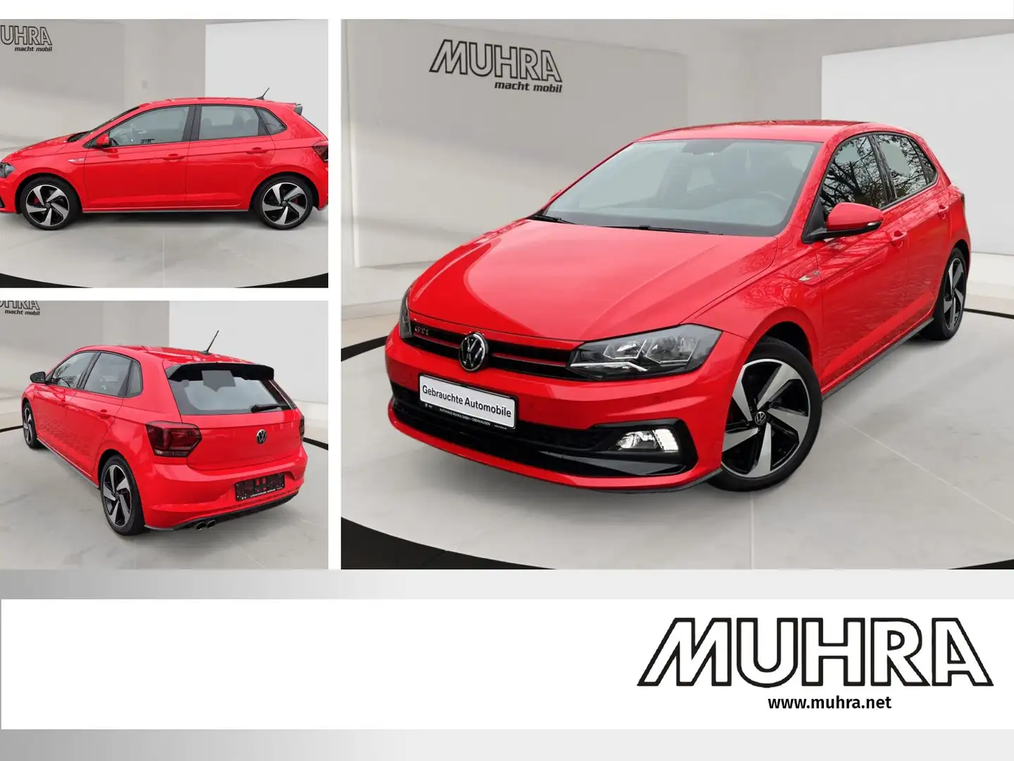 Volkswagen Polo GTI Aut. Sonderlack Flash-Rot, Ambiente PDC Rouge - 1