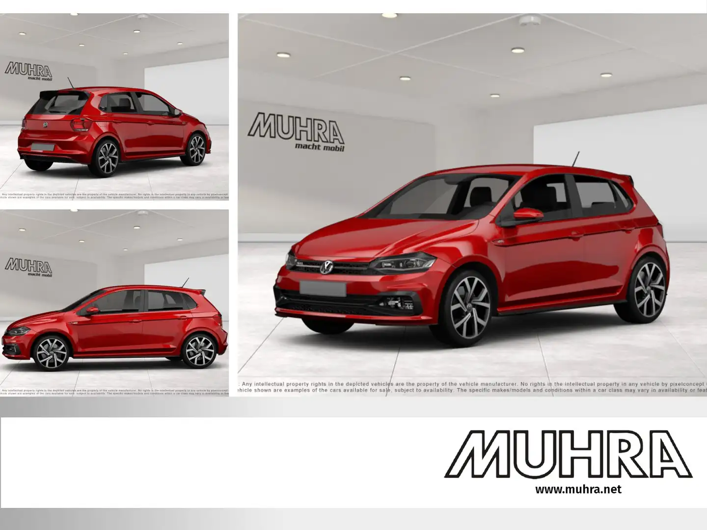 Volkswagen Polo GTI Aut. Sonderlack Flash-Rot, Ambiente PDC Rot - 1