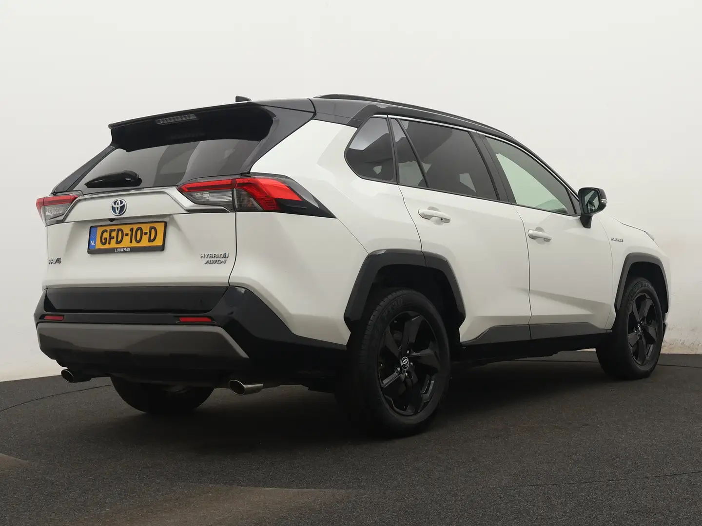 Toyota RAV 4 2.5 Hybrid AWD Bi-Tone Limited | AWD trekgewicht 1 Blanc - 2