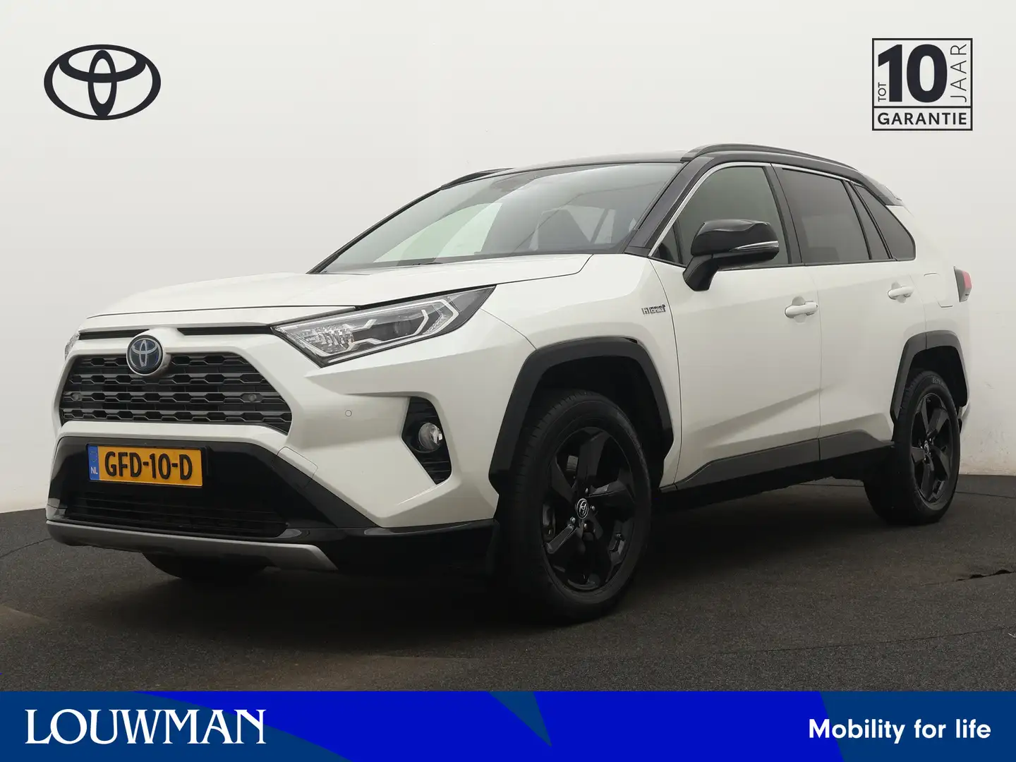Toyota RAV 4 2.5 Hybrid AWD Bi-Tone Limited | AWD trekgewicht 1 Blanc - 1