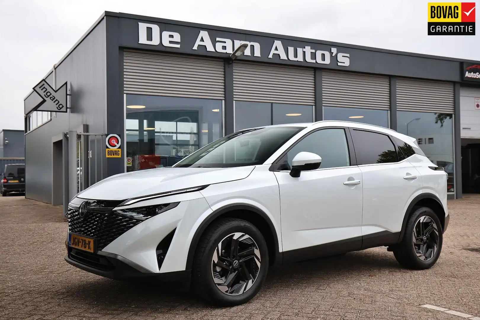 Nissan Qashqai 1.3 MHEV Xtronic Connecta 360 Camera Acc Carplay Blanc - 1