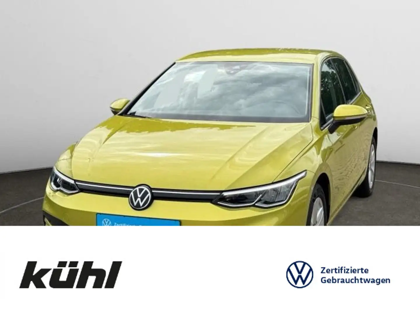 Volkswagen Golf VIII 2.0 TDI Life IQ Drive Paket,SHZ., Gelb - 1