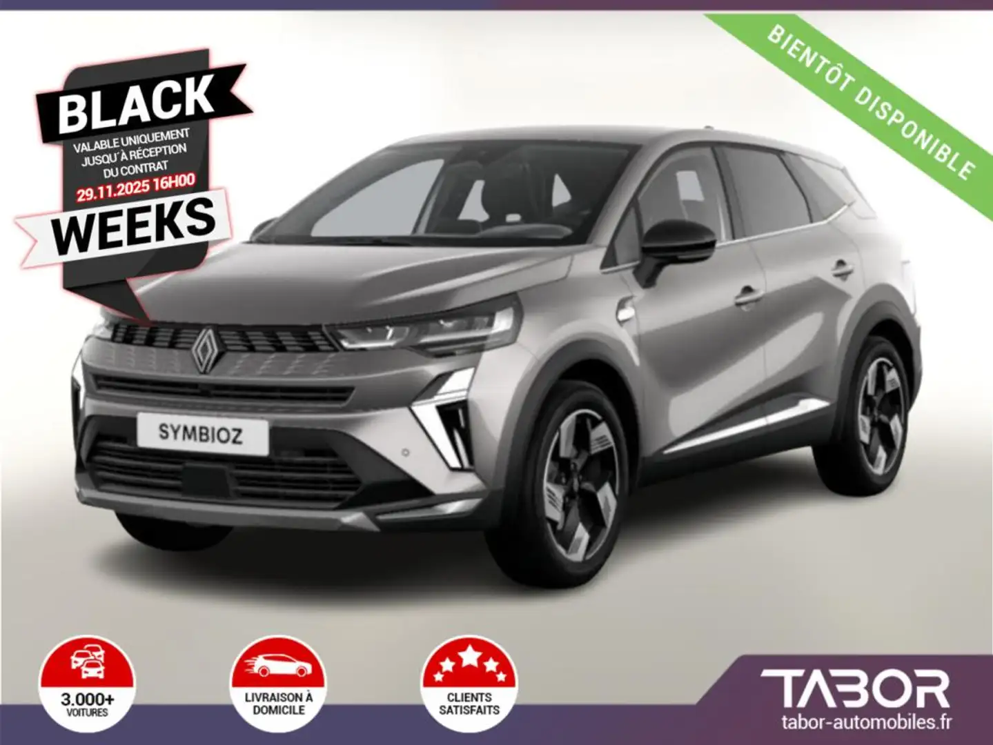 Renault Symbioz E-TECH 145 Iconic Grip ACC 360° Grau - 1