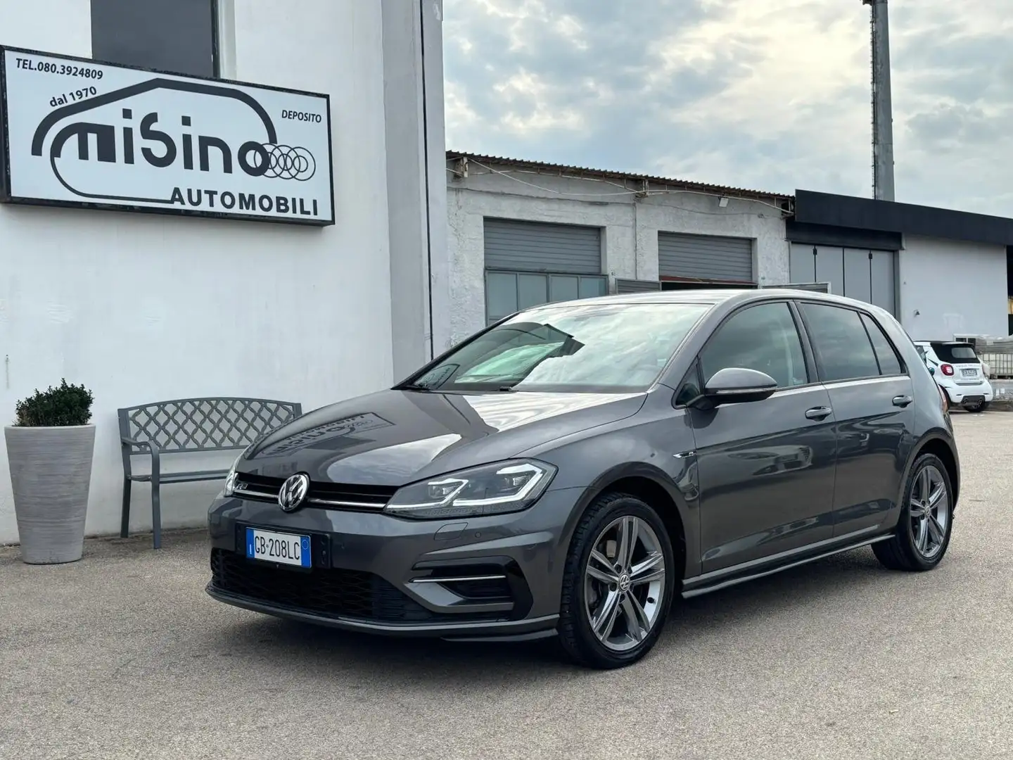 Volkswagen Golf Golf 5p 2.0 tdi r-line 150cv dsg Grigio - 1