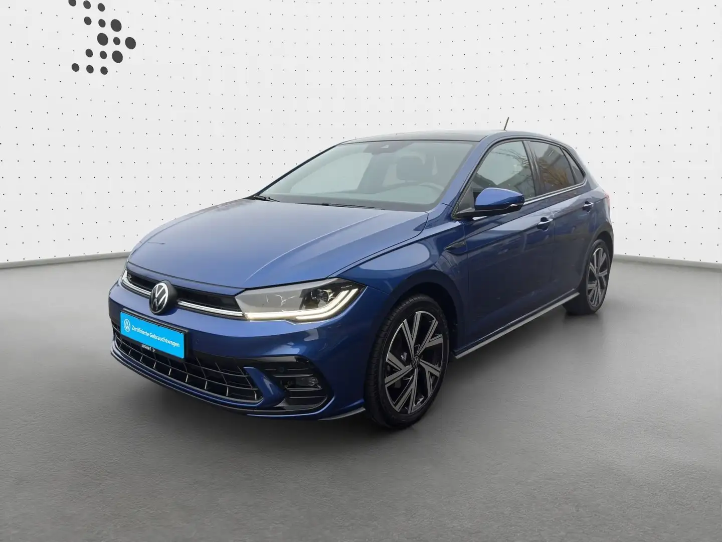 Volkswagen Polo 1.0 TSI DSG R-Line*Navi*Pano*IQ-Light*IQ-Dr Blau - 2