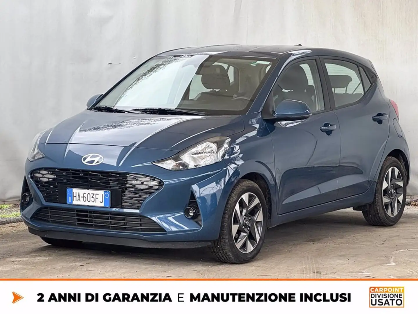 Hyundai i10 1.0 mpi connectline 63cv Blau - 1