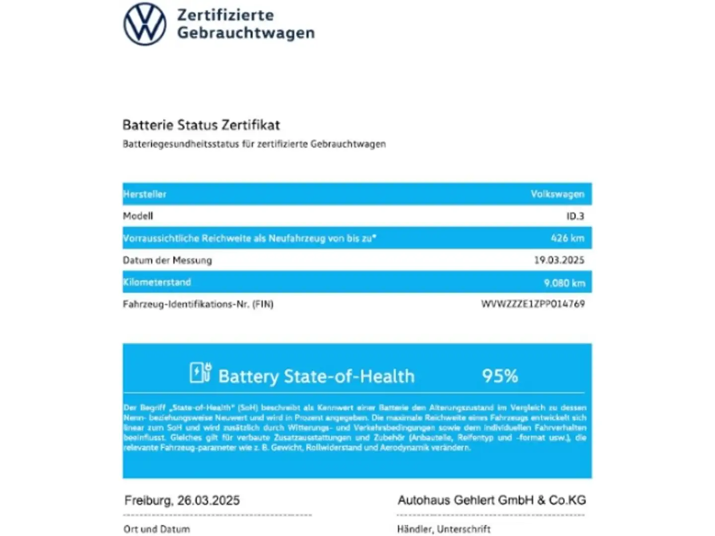 Volkswagen ID.3 Pro 58 kWh Navi LED Klima Einparkhilfe Bianco - 2