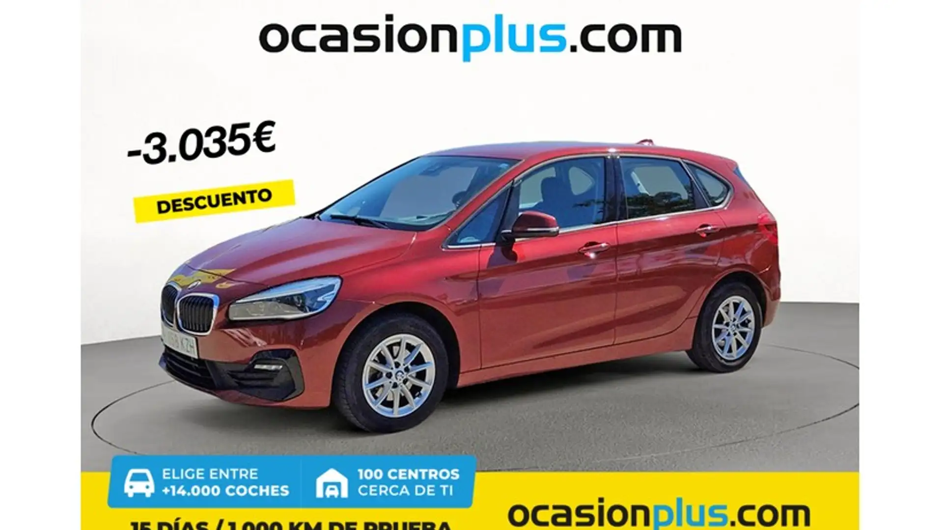 BMW 216 216d Active Tourer Rojo - 1