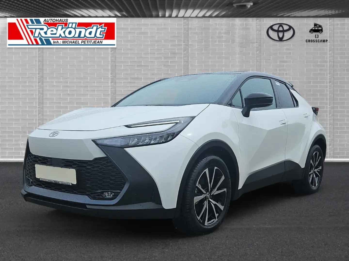 Toyota C-HR Hybrid FWD Team Deutschland 2.0, Kamera, SHZ Weiß - 1