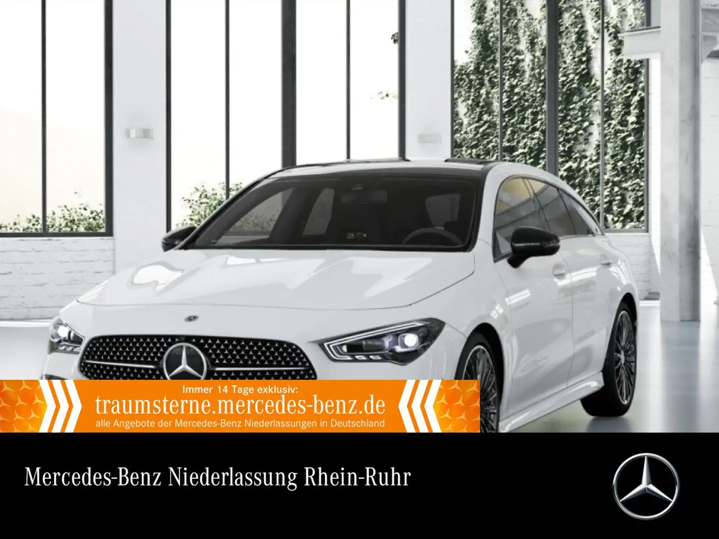 Mercedes-Benz CLA 200 d AMG+NIGHT+PANO+360°+AHK+MULTIBEAM+TOTW Weiß - 1