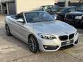 BMW 218 d Sport Line Cabrio/LED/Facelift/Leder/Navi Silber - thumbnail 4