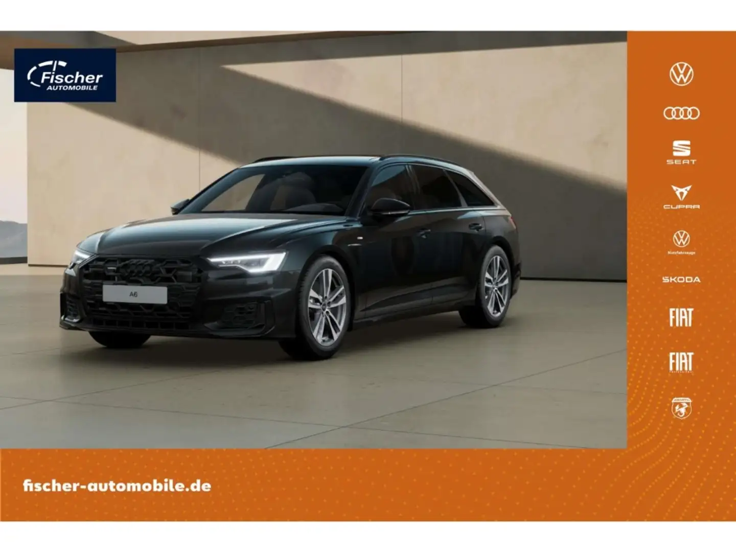 Audi A6 Avant 50 TDI qu. S line AHK/P-Dach/19''/RFK Schwarz - 1