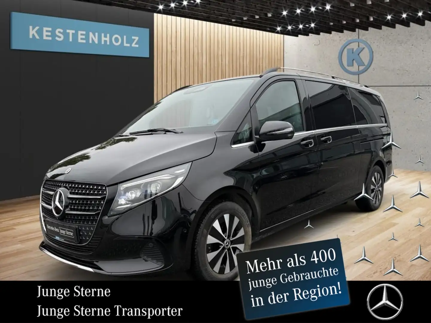 Mercedes-Benz V 300 V 300 d Extralang *AVANTGARDE*STHZ*KAMERA*MBUX* Schwarz - 1