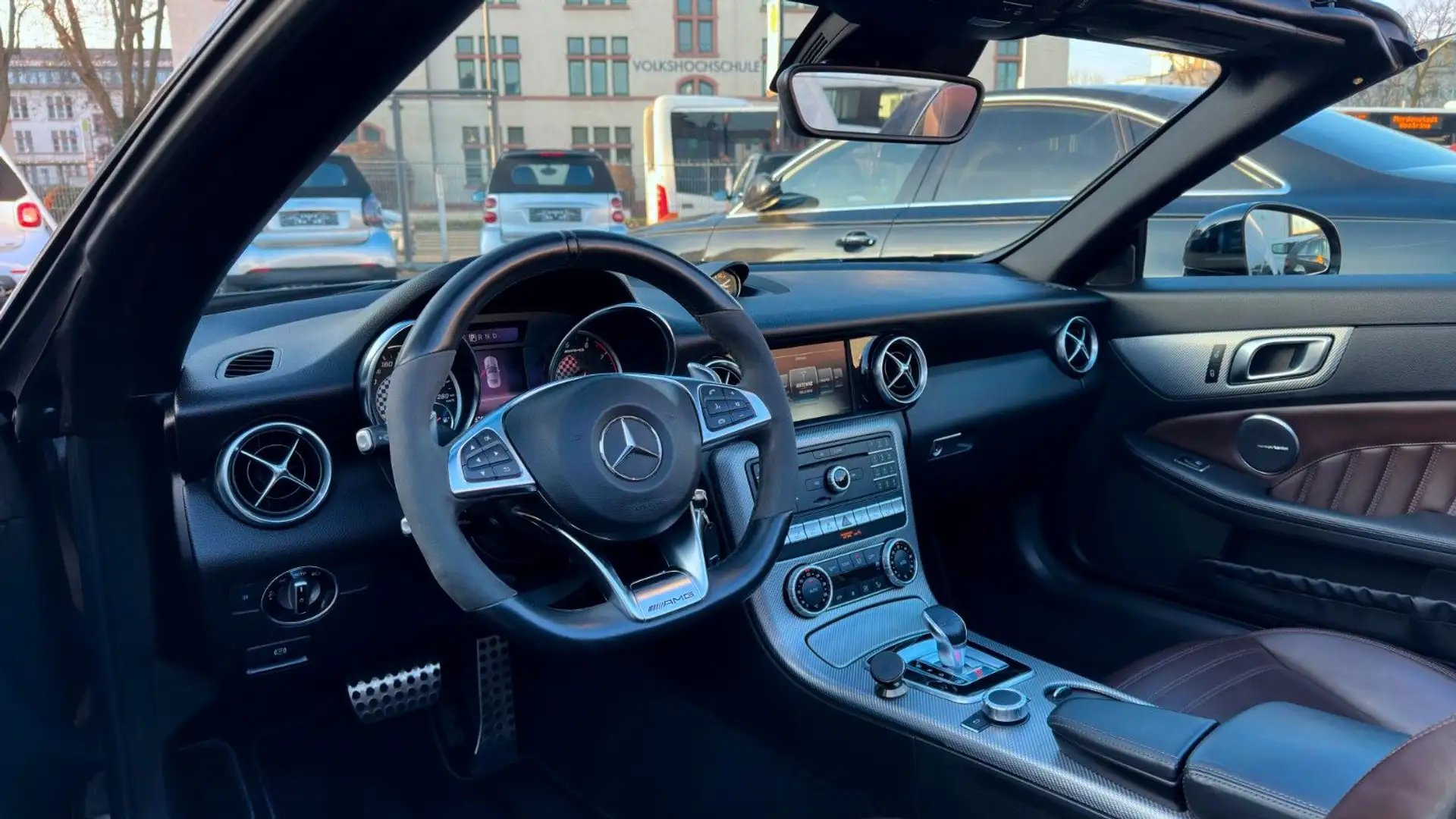 Mercedes-Benz SLC 43 AMG Roadster DESIGNO-EXKLUSIV*CARBON*MWST Grigio - 2